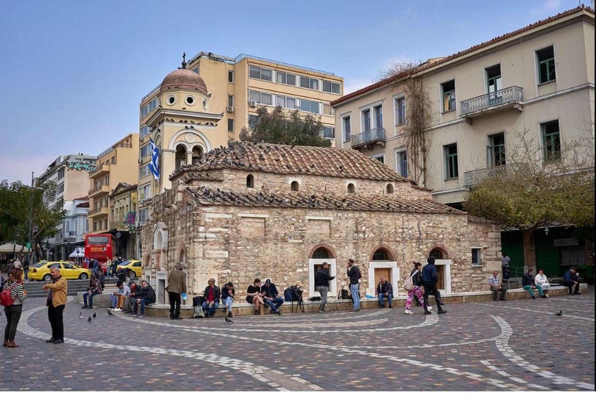 Апартаменты Ermou Monastiraki View Lycabettus Афины Экстерьер фото