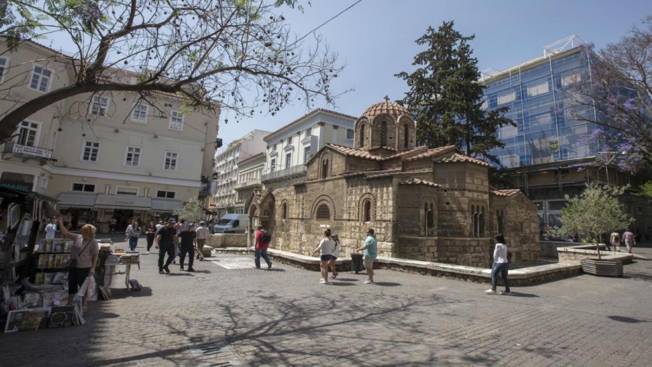 Апартаменты Ermou Monastiraki View Lycabettus Афины Экстерьер фото